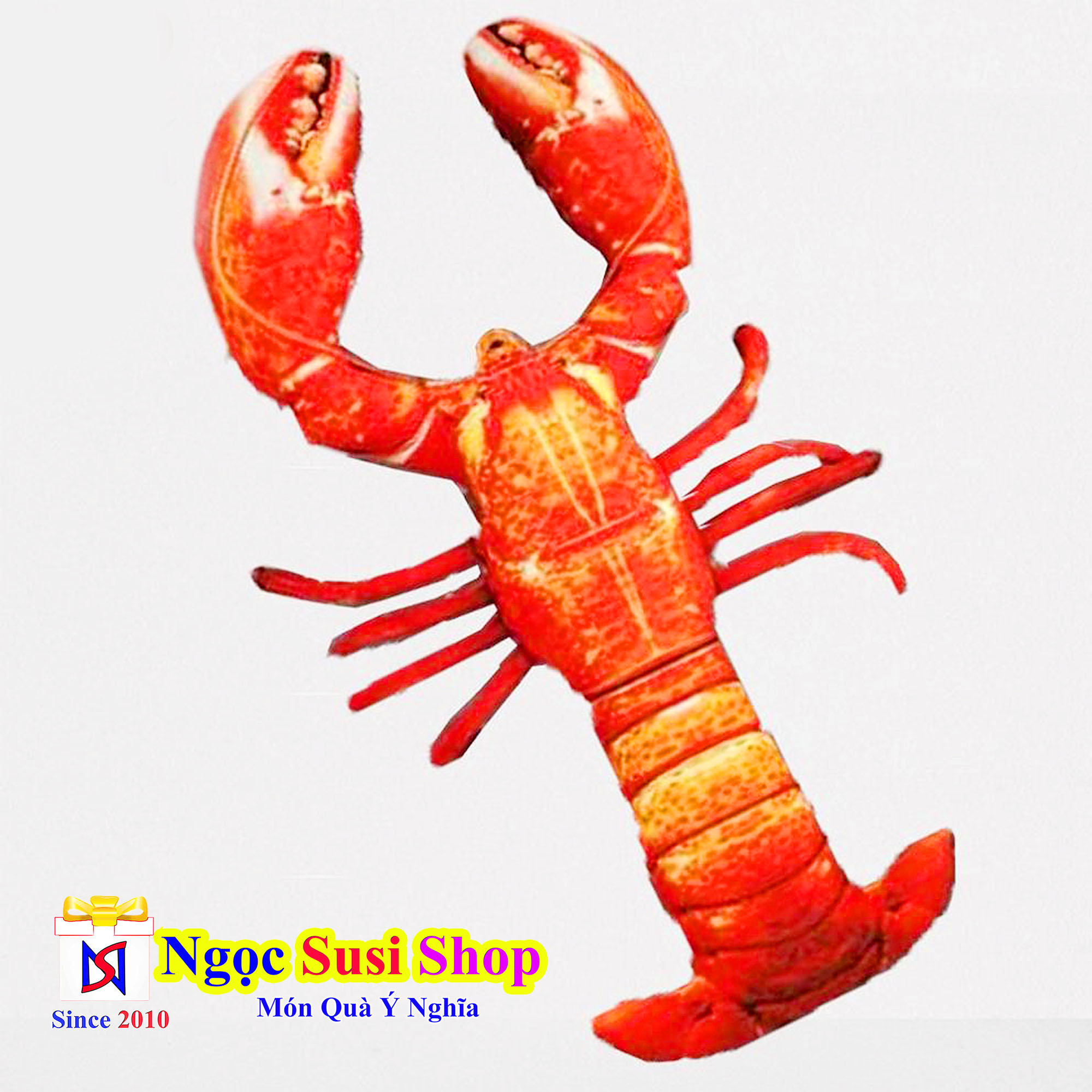 GẤU BÔNG TÔM HÙM ALASKA 3D CHO BÉ SIÊU TO KHỔNG LỒ