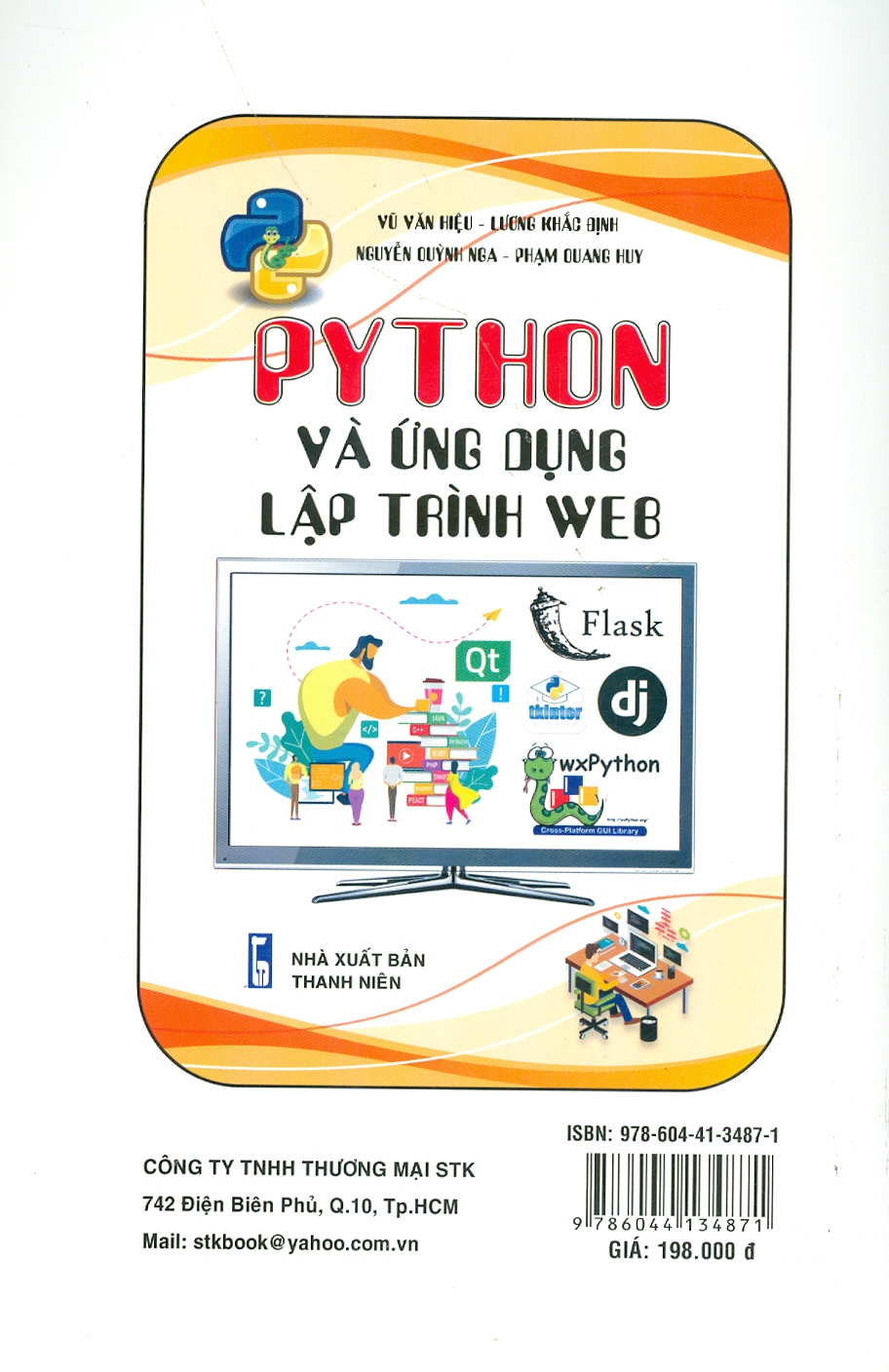 Khoa Học Dữ Liệu Với Python (Sách chuyên khảo dành cho sinh viên ngành Công gghệ Thông tin, Khoa học Dữ iiệu Và Kinh tế số) - TS. Vũ Văn Hiệu, TS. Ngô Văn Bình, TS. Nguyễn Thị Vân, ThS. Nguyễn Quốc Tuấn