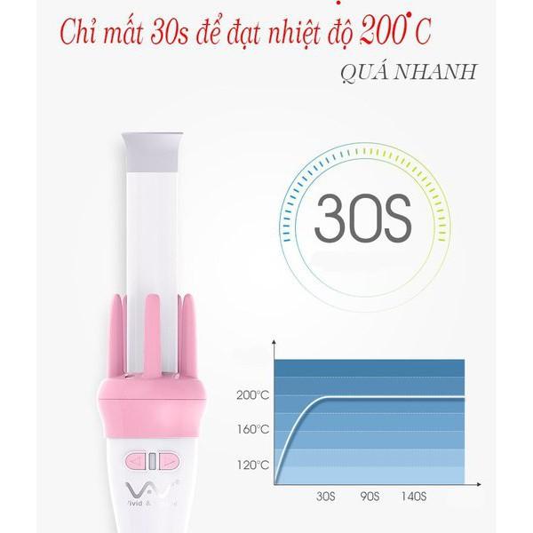 MÁY UỐN TÓC XOẮN VIVID-3HT