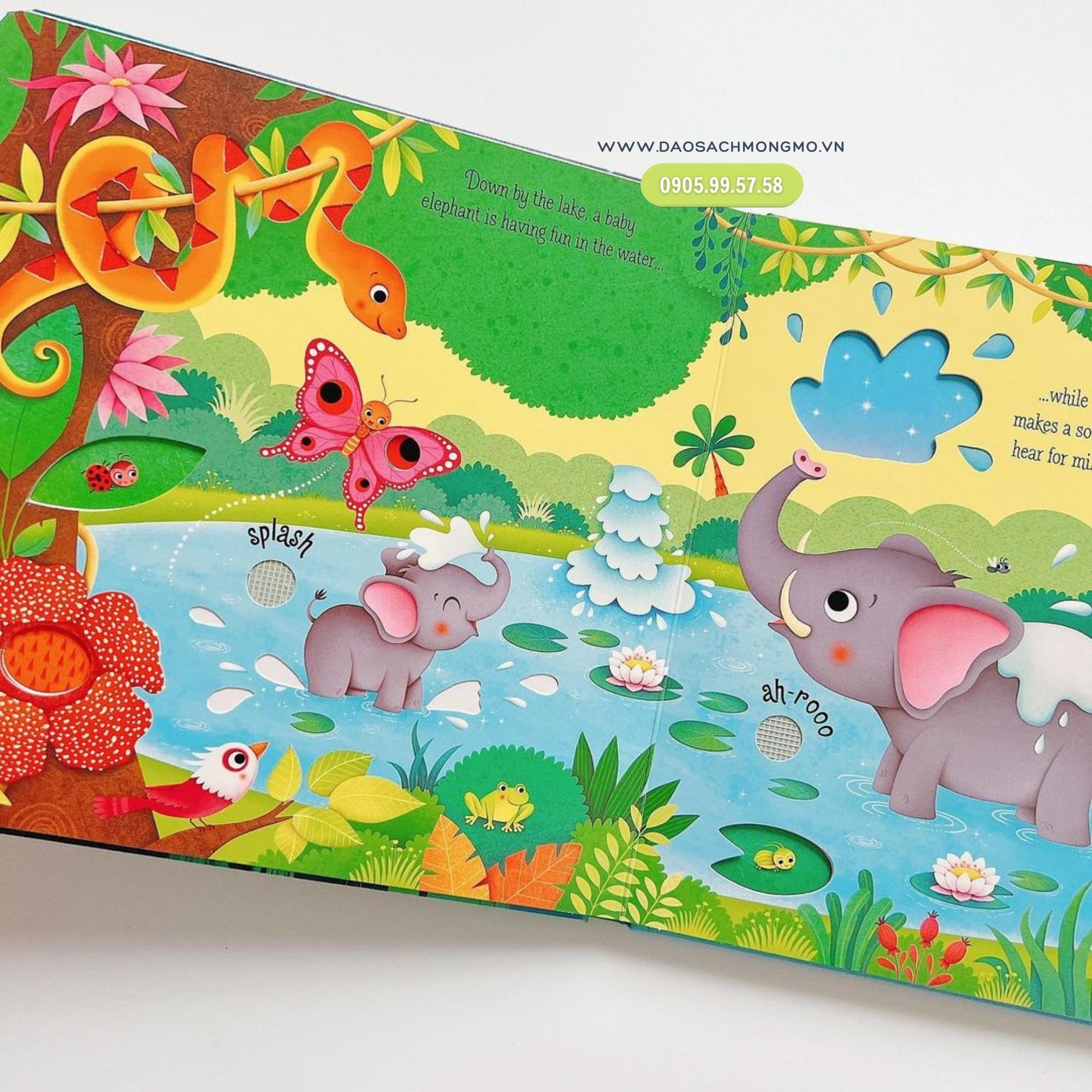 Đồ Chơi Âm Thanh Muôn Thú Jungle Sounds Usborne