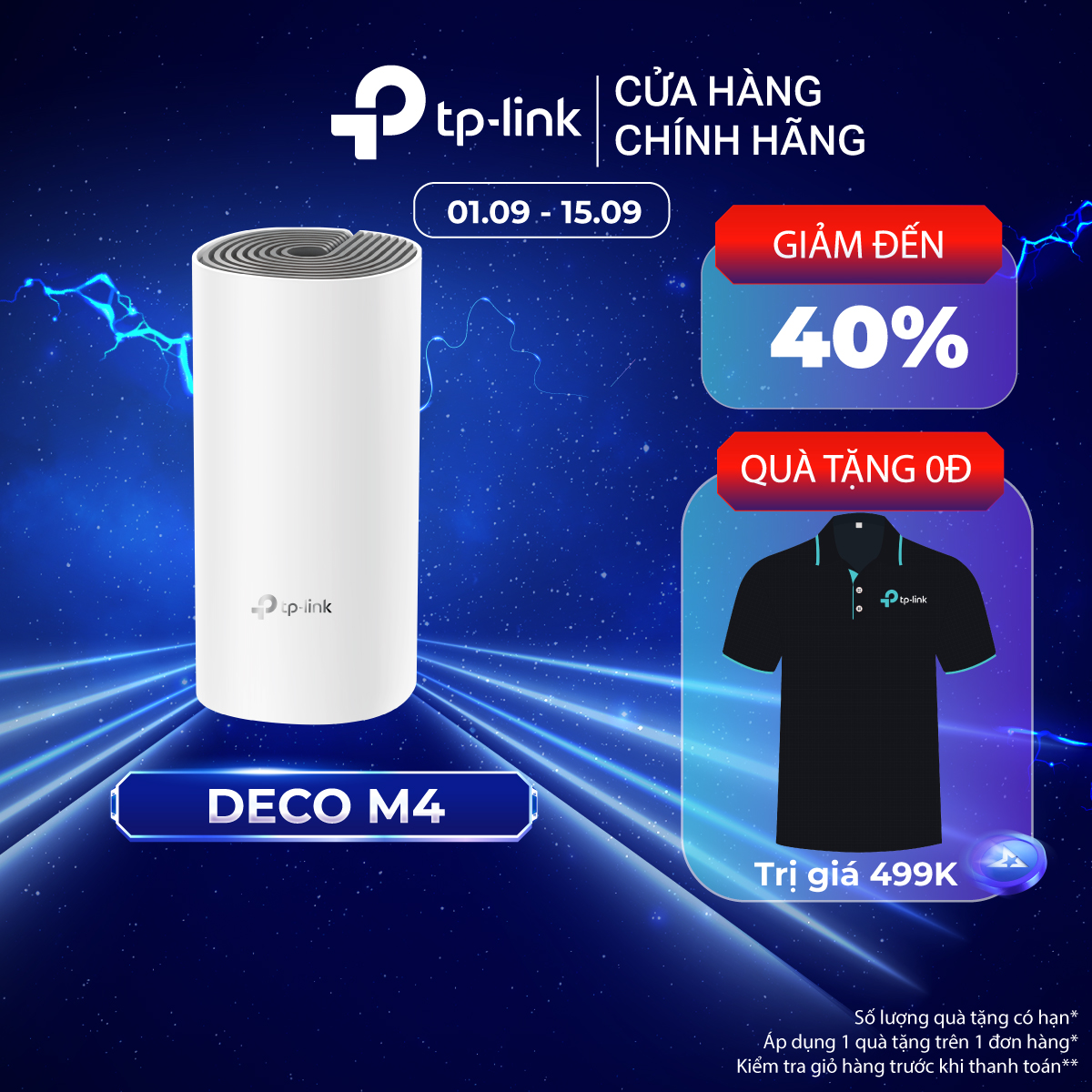 Bộ Phát Wifi Mesh TP-Link Deco M4 AC1200 MU-MIMO (1-pack) - Hàng Chính Hãng