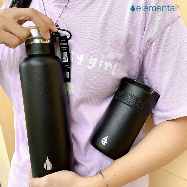 Bình giữ nhiệt Elemental cao cấp, set quà Qúy Tộc, quà tặng ý nghĩa dành tặng các Sếp