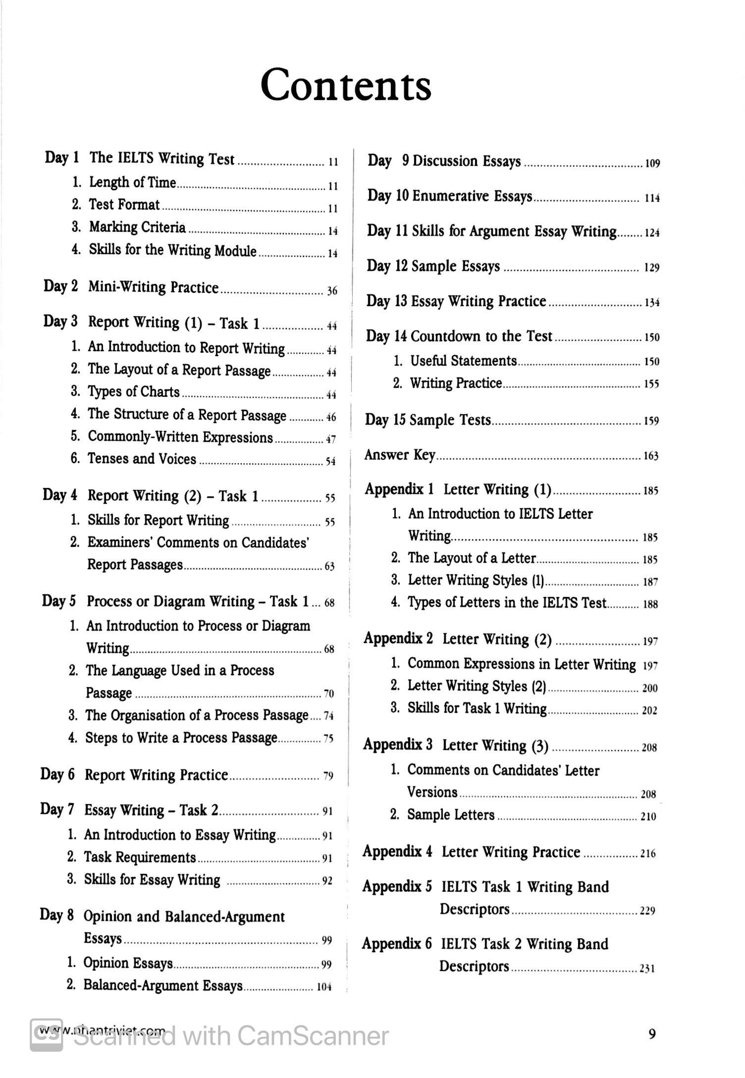 15 Days' Practice For IELTS Writing (Tái Bản)