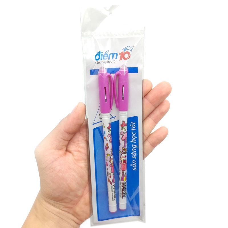 Vỉ 2 Bút Gel Xóa Được Thiên Long TP-GELE01