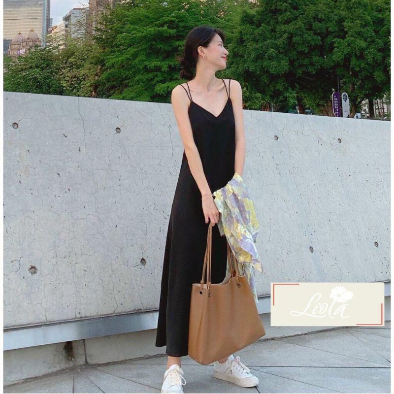 (sẵn-có ảnh chụp) MAXI SUÔNG DÂY ĐAN LƯNG XINH XUẤT SẮC