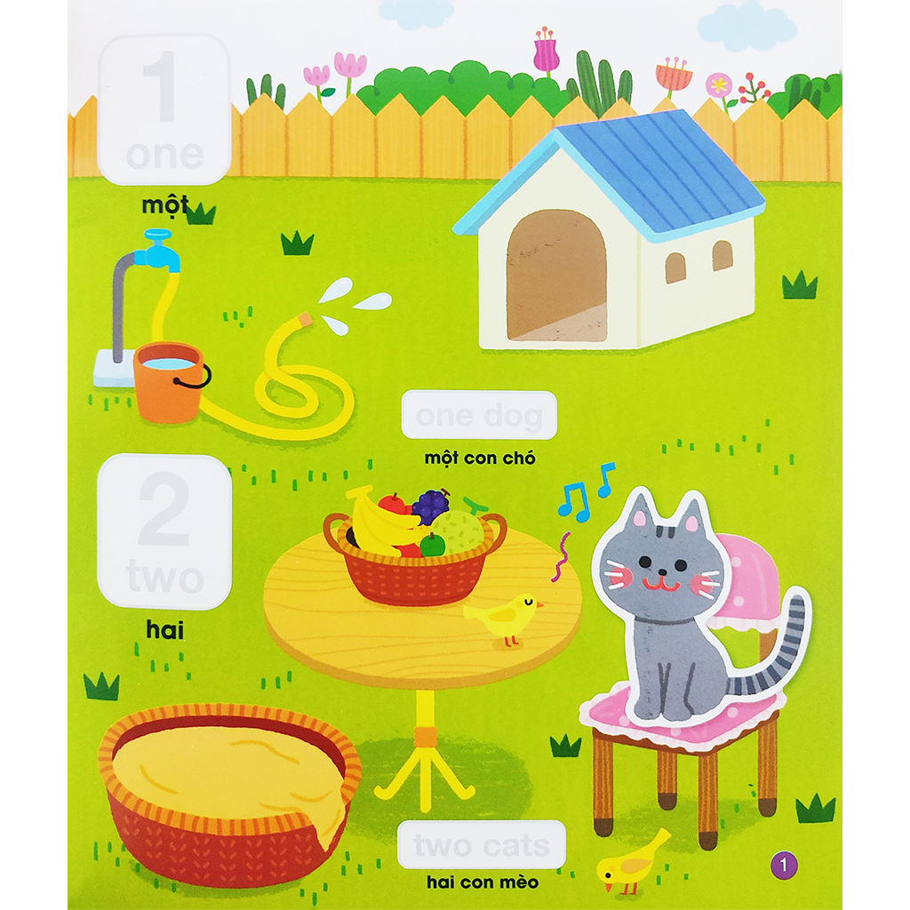 Số đếm và Màu sắc - Bé vui học tiếng anh cùng Sticker