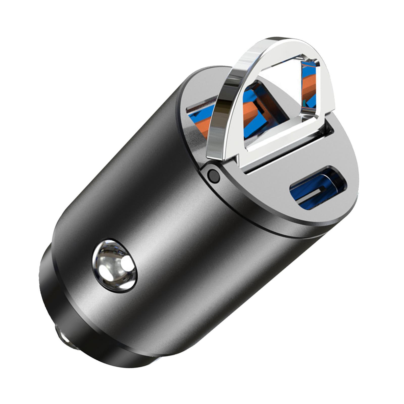 Car Phone Charger Adapter Durable Stable Quick Charge for Truck Car