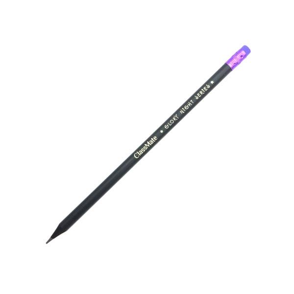 Bút Chì Gỗ Đen Glory Night Series - ClassMate CL-PC702-2PC0020 (Mẫu Màu Giao Ngẫu Nhiên)