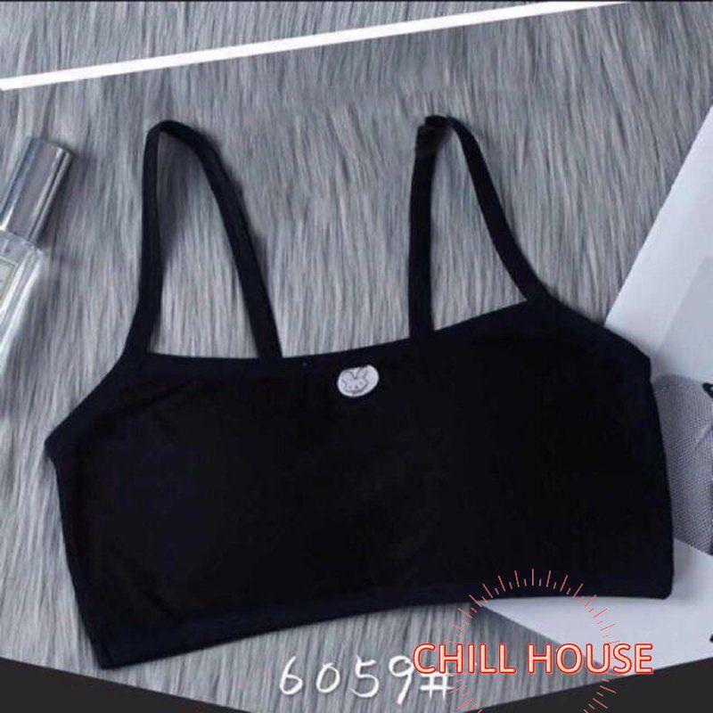 MỚI *Áo lót Bra Học Sinh cotton hai dây có Miếng Đệm Ngực - CHILLHOUSE