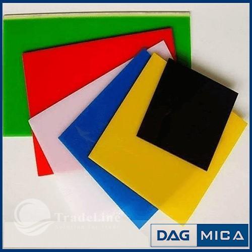 Tấm Nhựa MICA Đen/Trong Suốt 1.3mm A4 (20x30cm) - Làm Mô Hình, Quảng Cáo, Biển Hiệu Pano...(1 mặt đế)