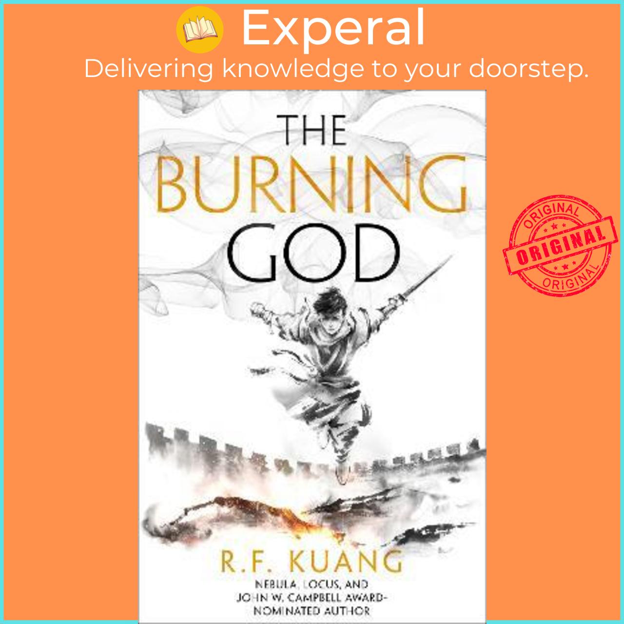 Sách - The Burning God by R.F. Kuang (UK edition, paperback)