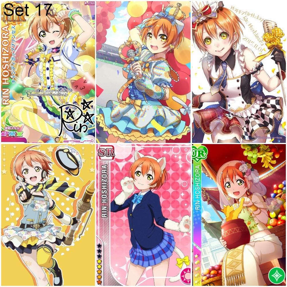 Bộ 6 Áp phích - Poster Anime Love Live! School Idol Project - A3,A4,A5