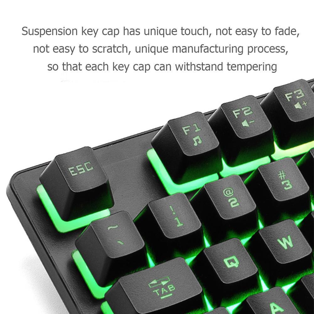 ZIYOU LANG K16 Bàn Phím giả cơ chuyên game Có Dây có LED 87 phím Tenkeyless - Hàng chính hãng