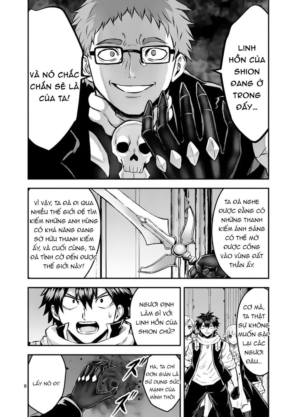 anh hùng chết yểu ss2 - vùng đất của các vị thần chapter 5 6