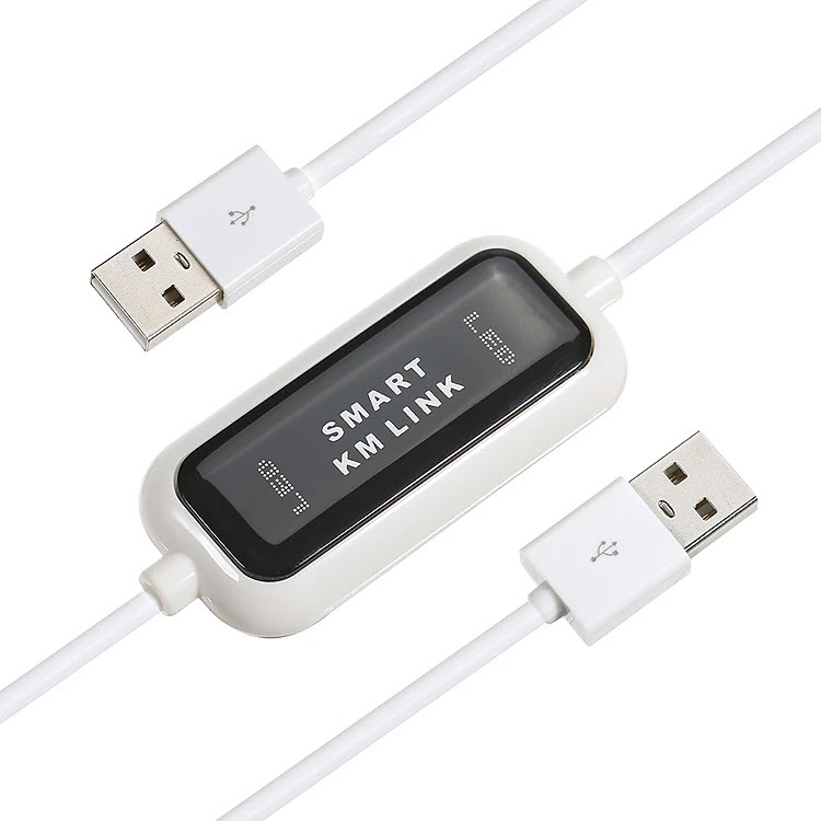 Cáp USB Chuyển Đổi Dữ Liệu Kết Nối Máy Tính Với Máy Tính Đồng Bộ Bàn Phím Chuột Smart KM Link