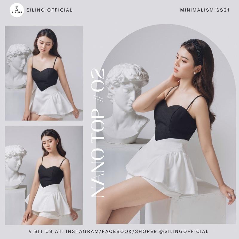 Áo dây kiểu chít eo