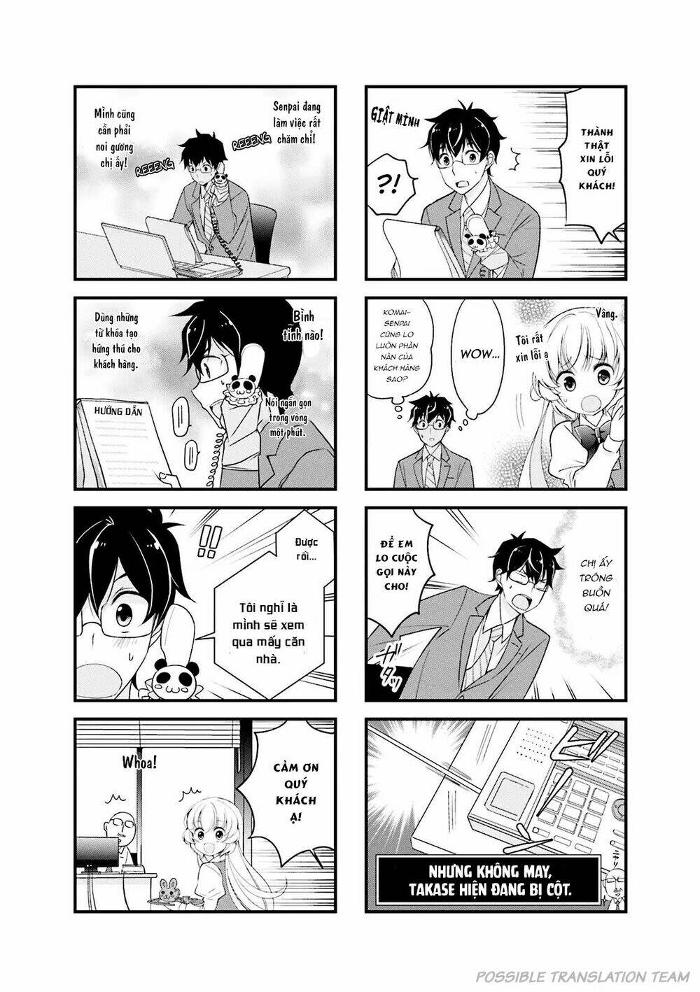 senpai nhỏ nhắn của tôi rất dễ thương chapter 4 6