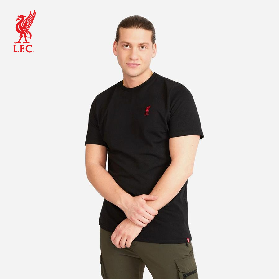 Áo thun tay ngắn thể thao nam Lfc Liverbird Emb - A21TR66