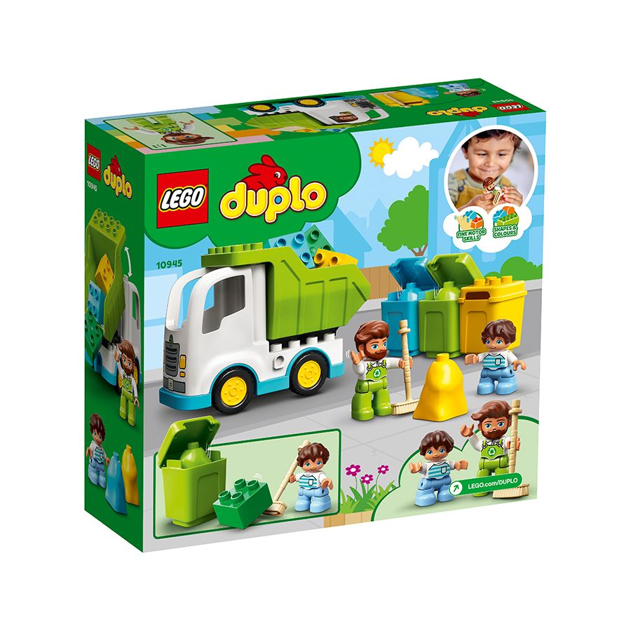 BỘ LẮP RÁP LEGO DUPLO 10945 XE TẢI ĐỔ RÁC