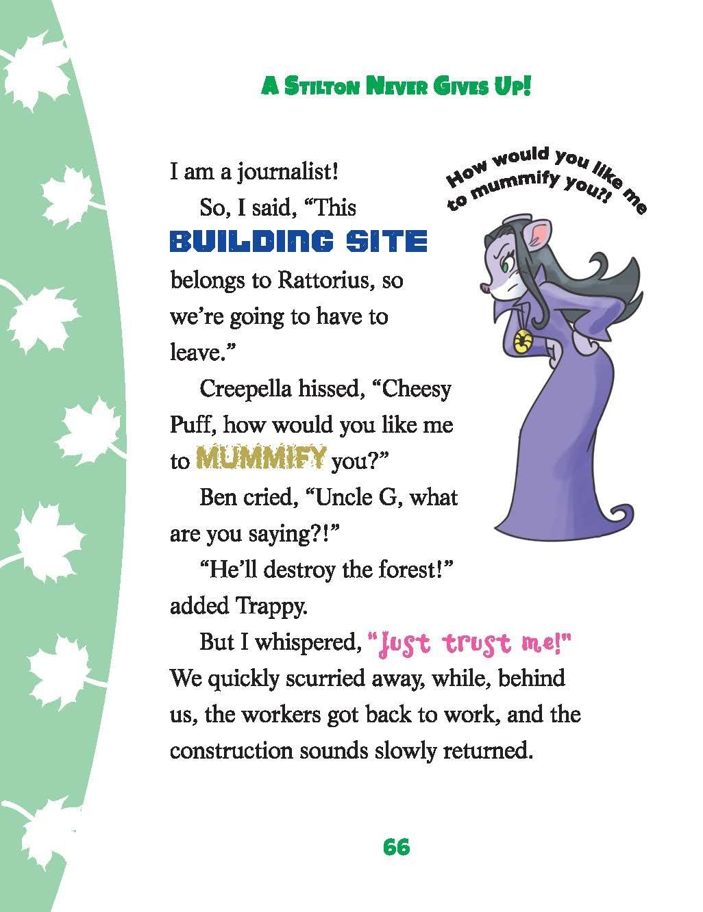 Sách ngoại văn: Geronimo Stilton Mice To The Rescue - Book 2 - The Treasure Of The Dark Forest