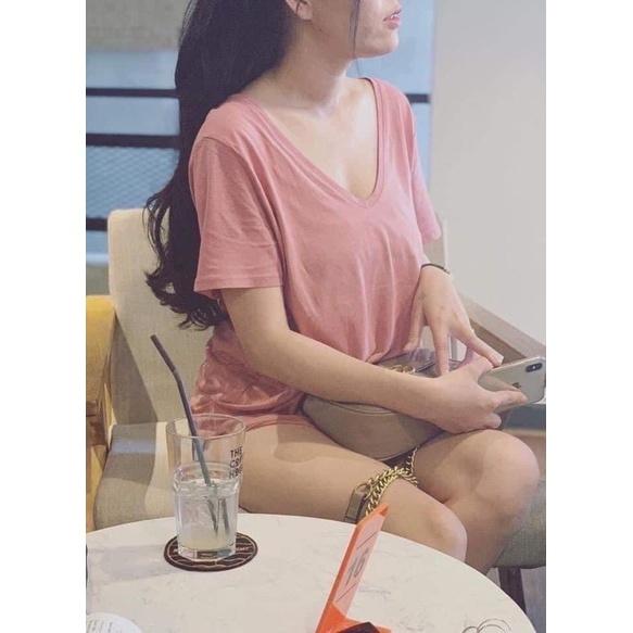 ÁO PHÔNG CỔ TIM CHẤT ĐẸP