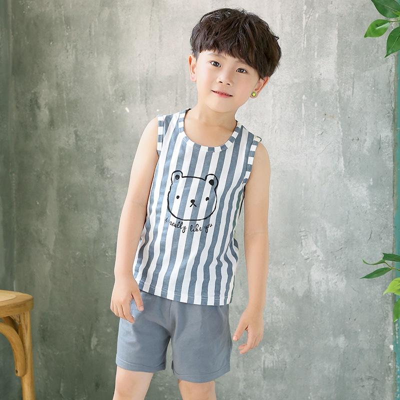 BT18 Size90-140 (9-28kg) Set bộ bé trai (Bộ thun 3 lỗ bé trai 100% coton) Hàng quảng châu thời trang trẻ em - 4