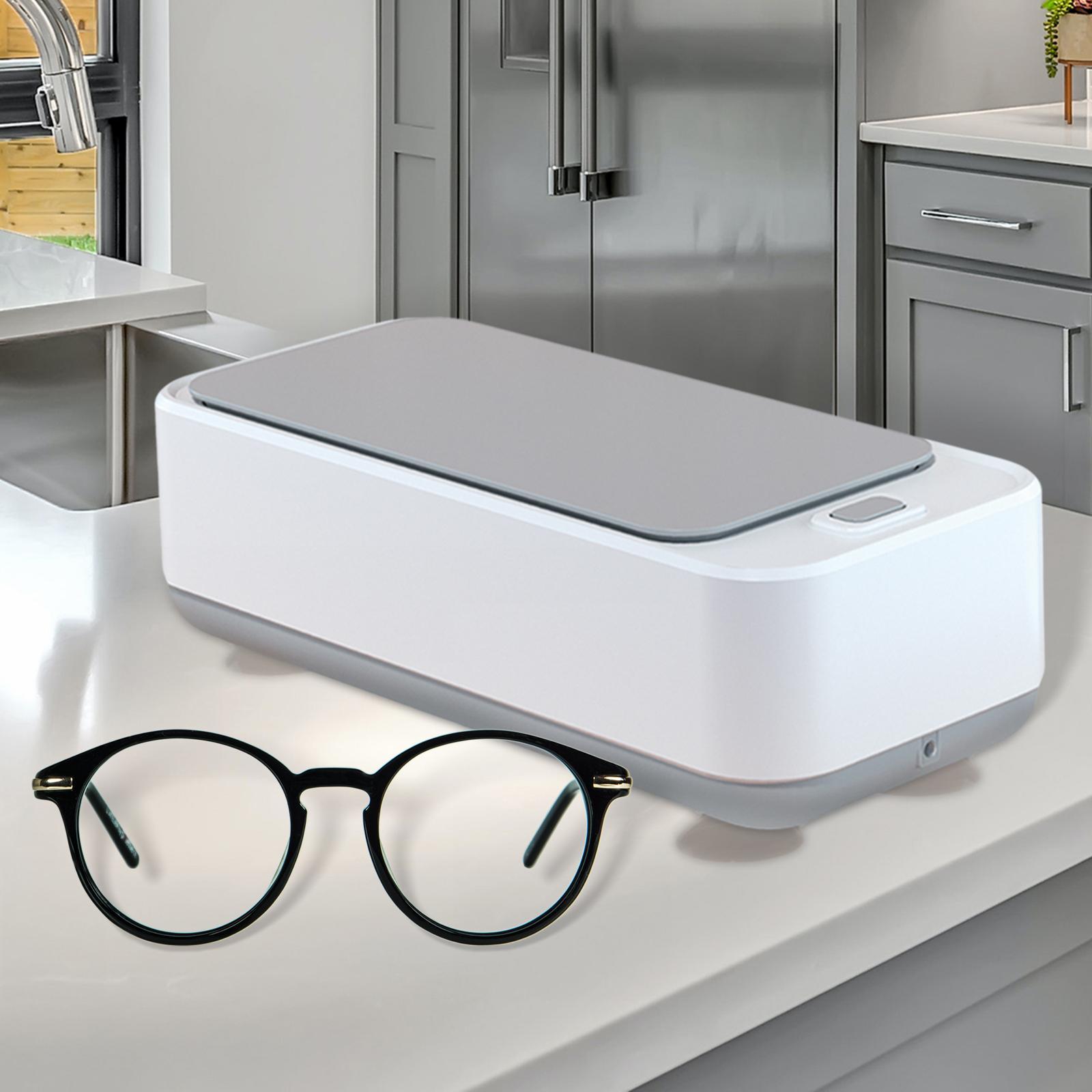 Electric Ultrasonic Water Cleaner Eyeglasses Jewelry Watch Cleaning Machine