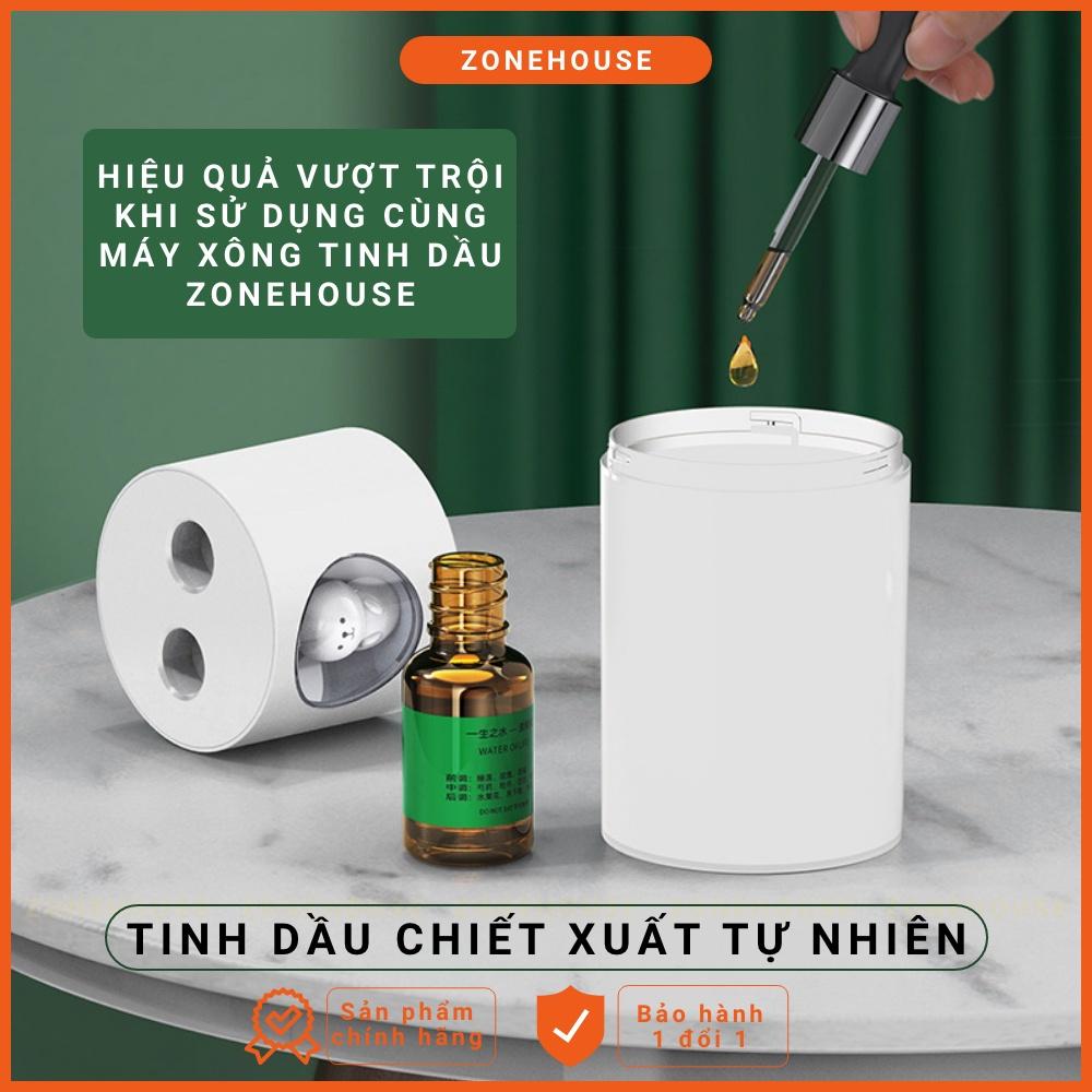 Tinh dầu tự nhiên chiết xuất hoàn toàn từ thực vật, an toàn sức khoẻ, mùi hương dễ chịu, lan toả sâu ZONEHOUSE