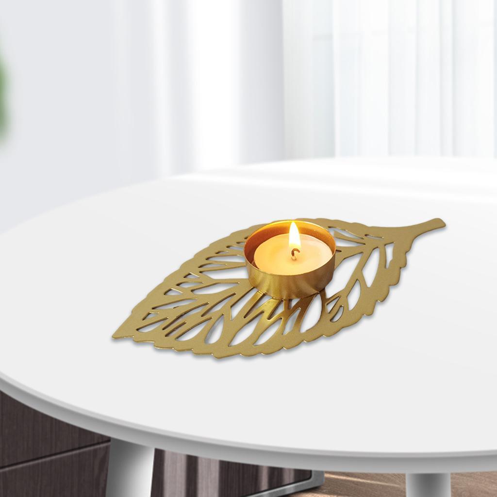 Nordic Candle Holder Candlestick Ornament for Pillar Candles Decorative A