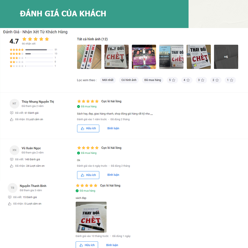 Thay đổi hay là chết (Tặng BookMark)