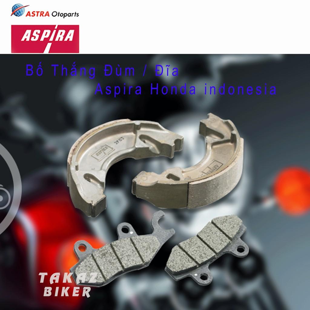 Bố Thắng Đùm Sau Hiệu Aspira Dùng cho xe : AB / Click / Lead / PCX / SH / Vison / Vario / Spacy / PS