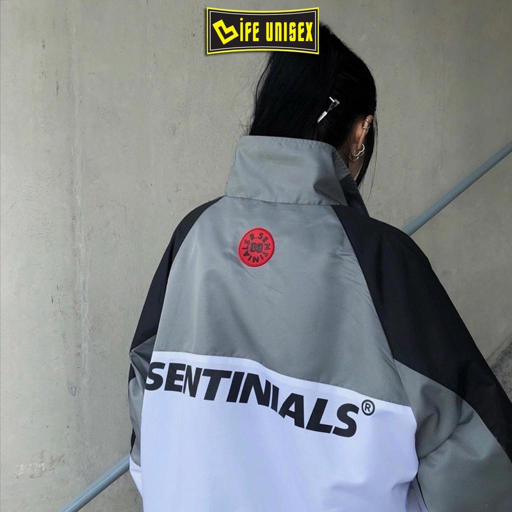 Áo Khoác Dù 2 Lớp SENTINIALR Ulzzang Nam Nữ Unisex Form Rộng Bomber Jacket Unisex