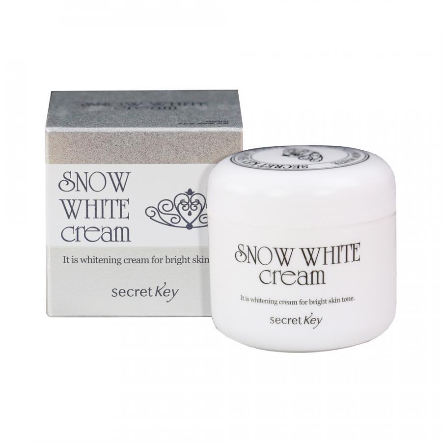 Bộ sản phẩm dưỡng trắng da toàn diện Secret Key (Snow White Cream 50g + Snow White Milky Pack 200g)