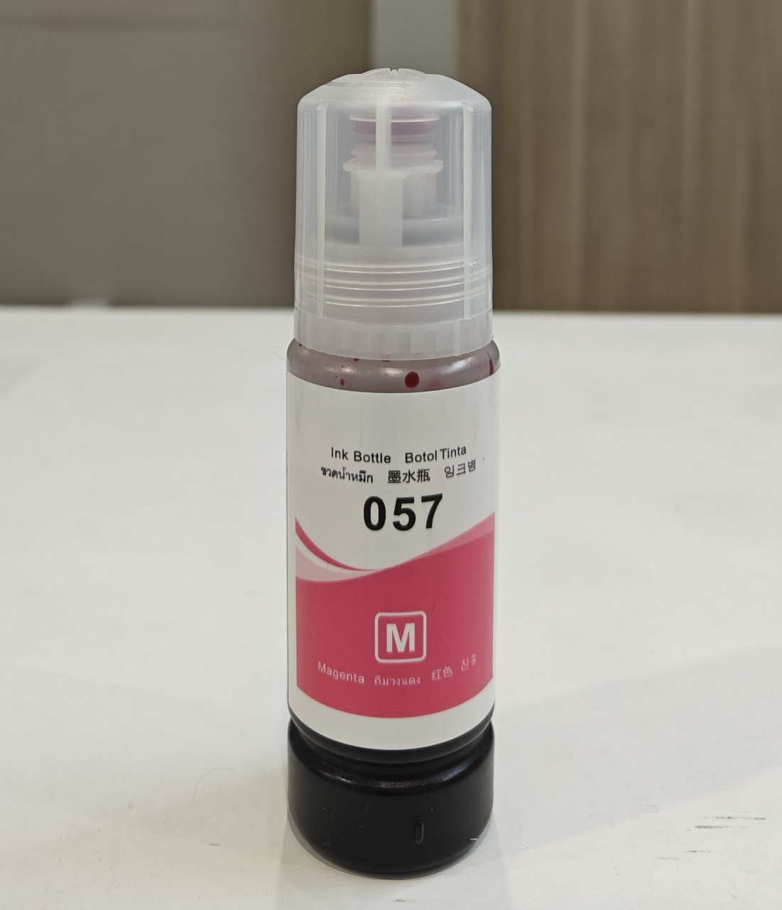HCM-Mực in tương thích Epson 057 màu đỏ (M) cho máy in Epson Ecotank L8050/L18050 , hàng nhập khẩu.