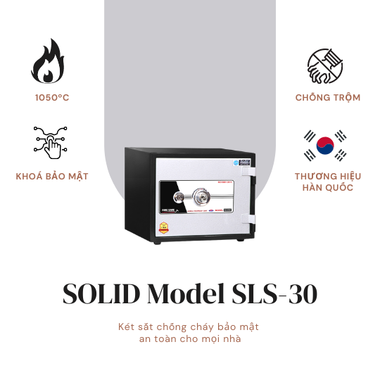 Két Sắt Hàn Quốc Solid SLS-30E (45kg)