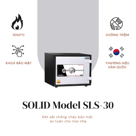 Két Sắt Solid SLS-30C (45kg)