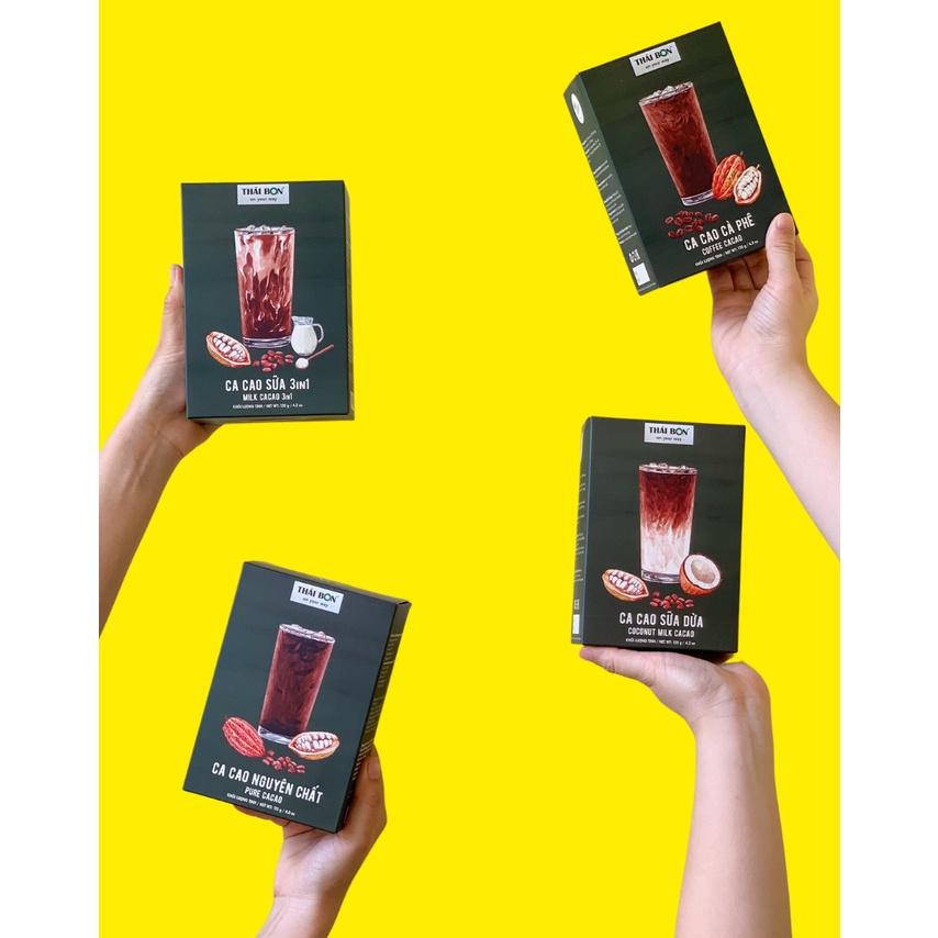 Ca cao sữa 3in 1 hộp 250g - Bột Ca cao Thái Bon