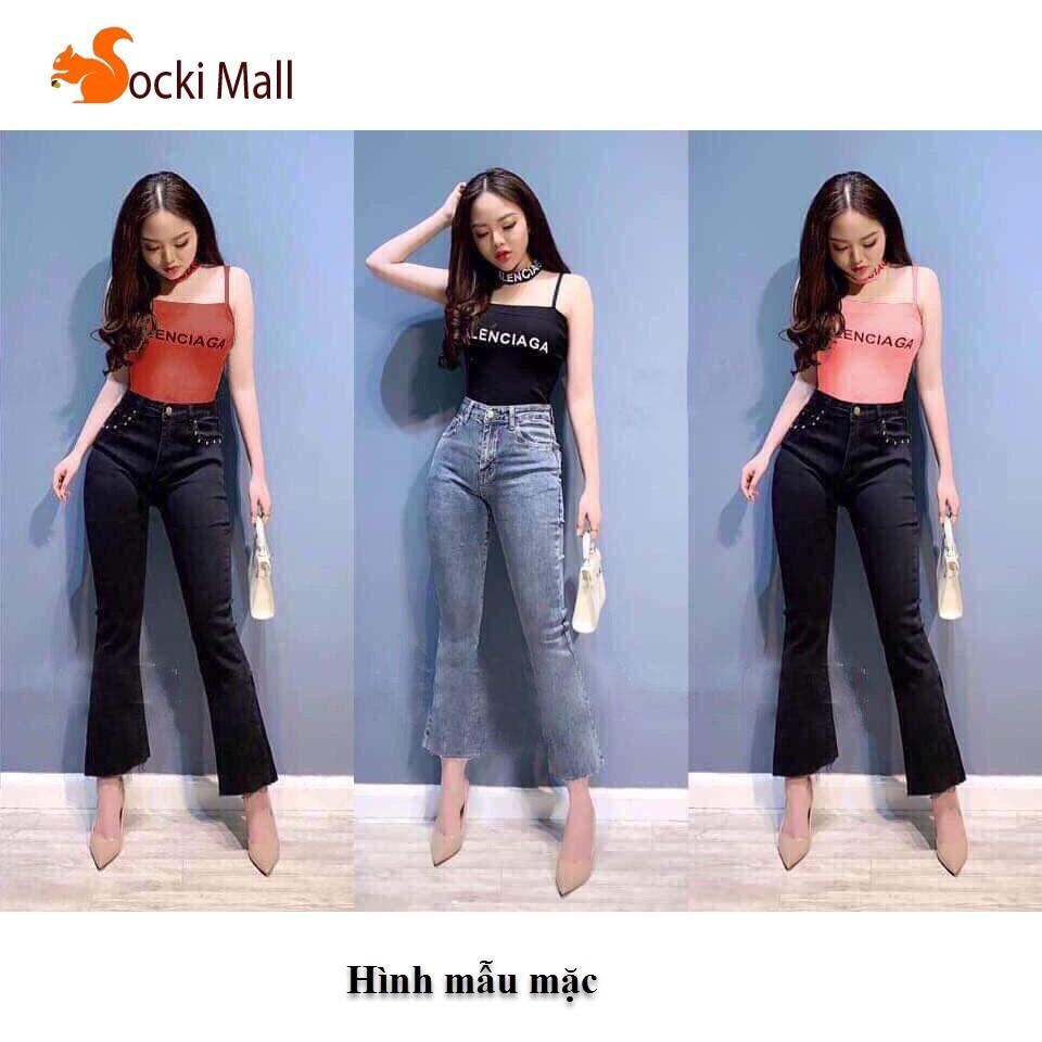 Thời trang trẻ em - Áo thun bé gái sport body kiểu 2 dây thời trang thể thao - SockiMall