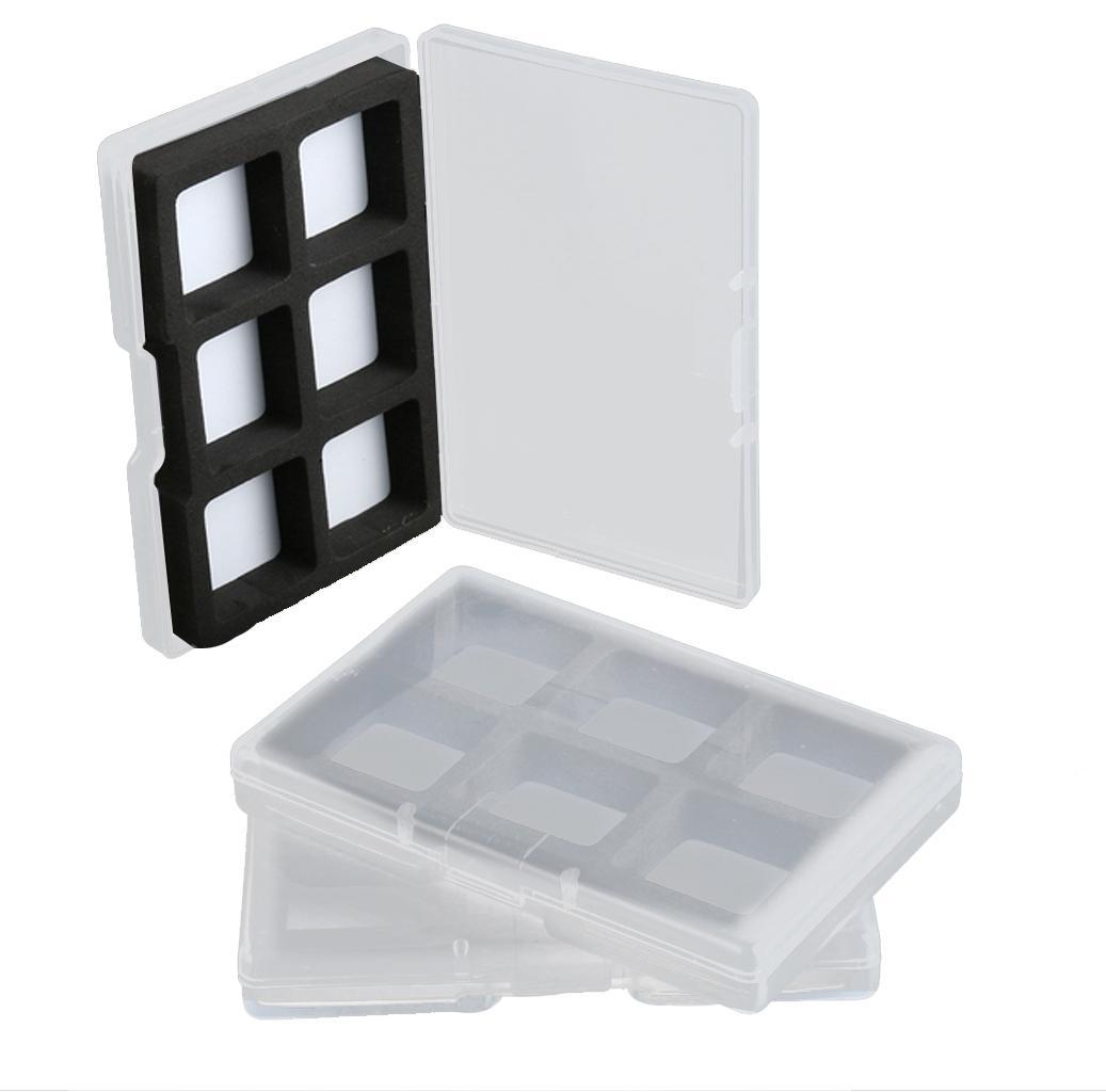 Clear Fly Box Foam Insert Hooks Compartment Fishing Tackle Storage Box