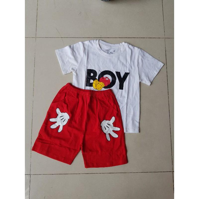 Đồ bộ cho bé trai 7-19kg, vải thun cotton 4 chiều mềm mịn xịn