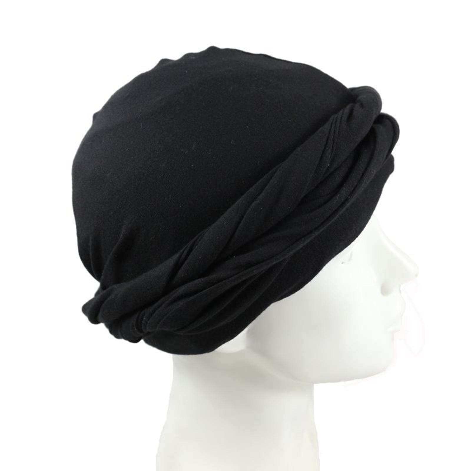 Stretch Beanie Cap Headscarf Baggy Skull Hat Sleeping Hat Sports Cycling Cap