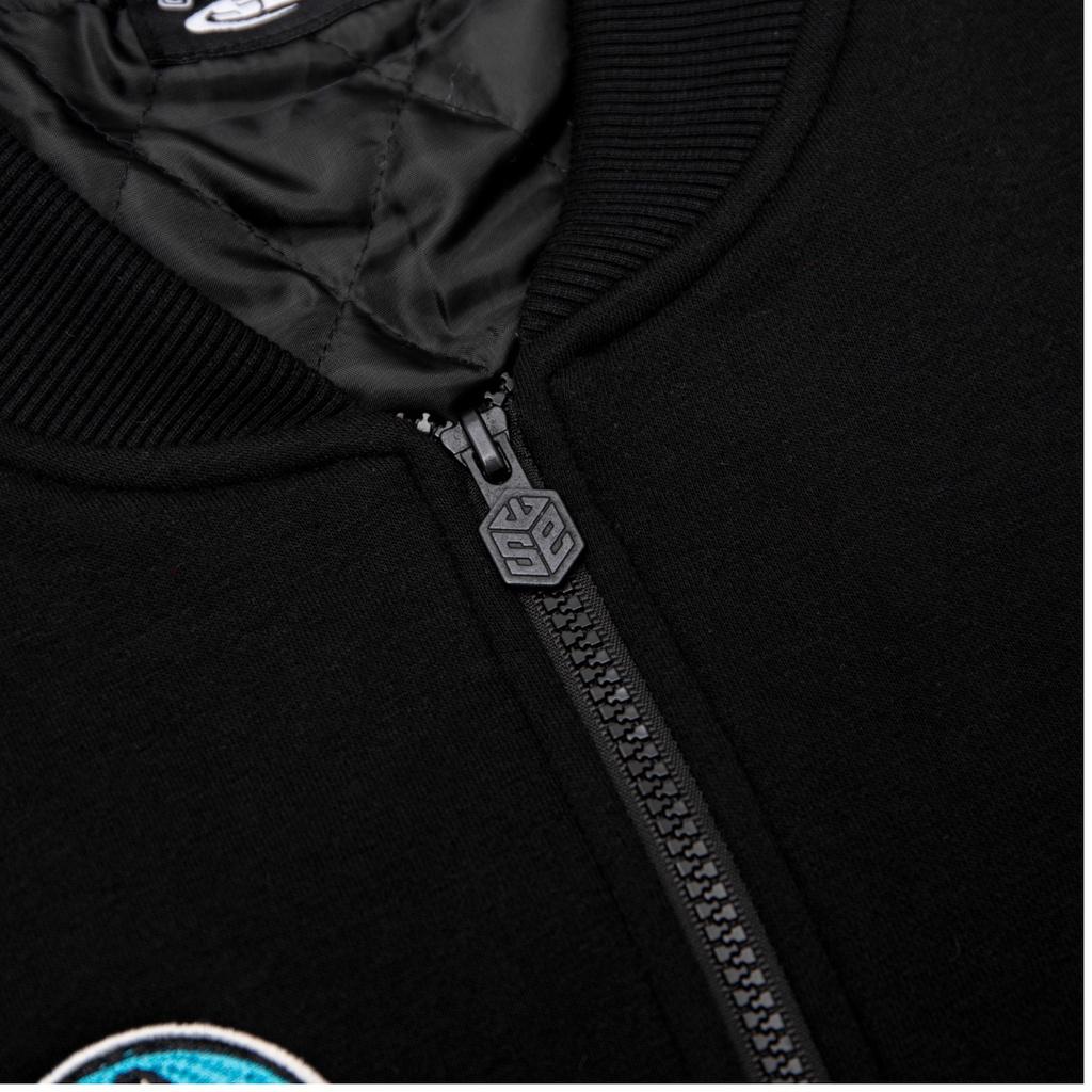 SWE - Áo Khoác Bomber PATCHES nam nữ chất nỉ bông mềm mại hai lớp chính hãng