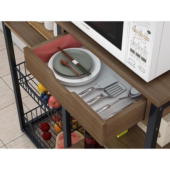 Kệ để lò vi sóng - Kệ để lò vi sóng 6 ô, 80x30x80cm - kệ để đồ nhà bếp