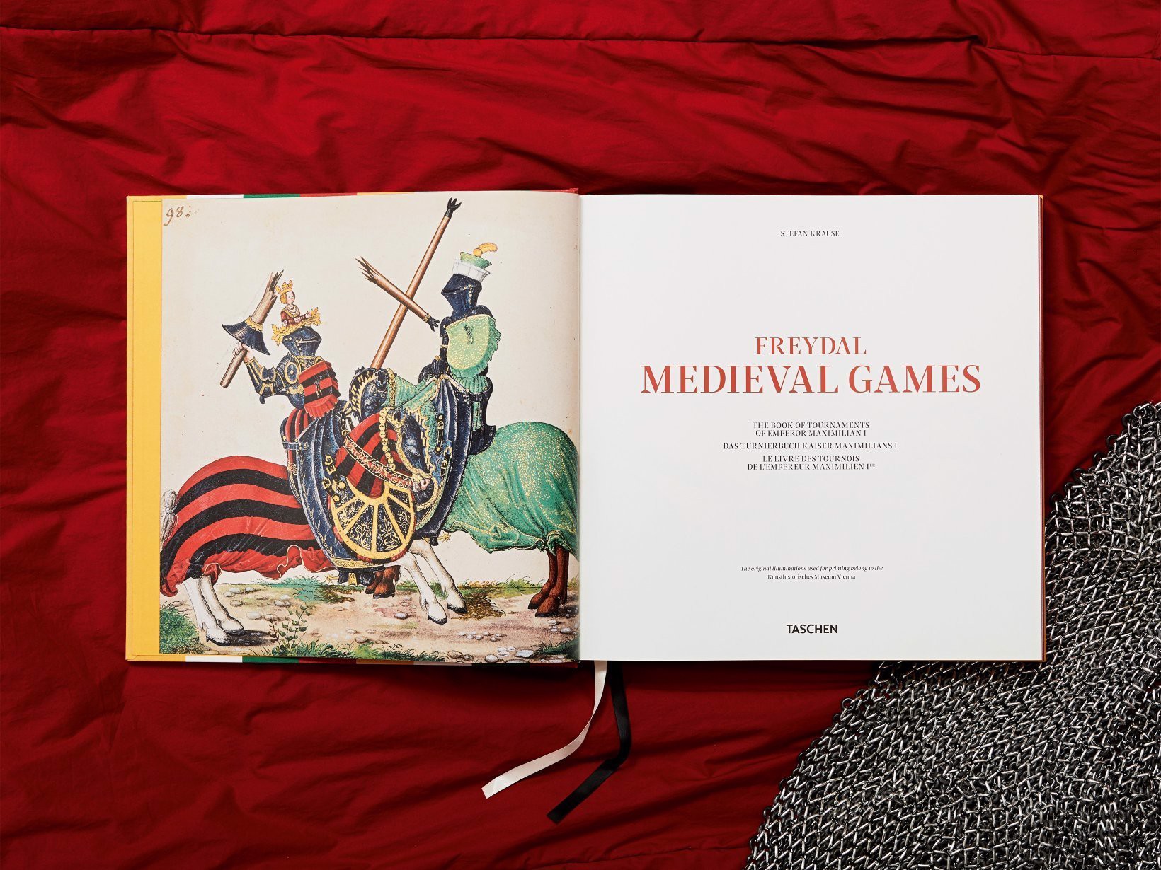 Artbook - Sách Tiếng Anh - Freydal Medieval Games