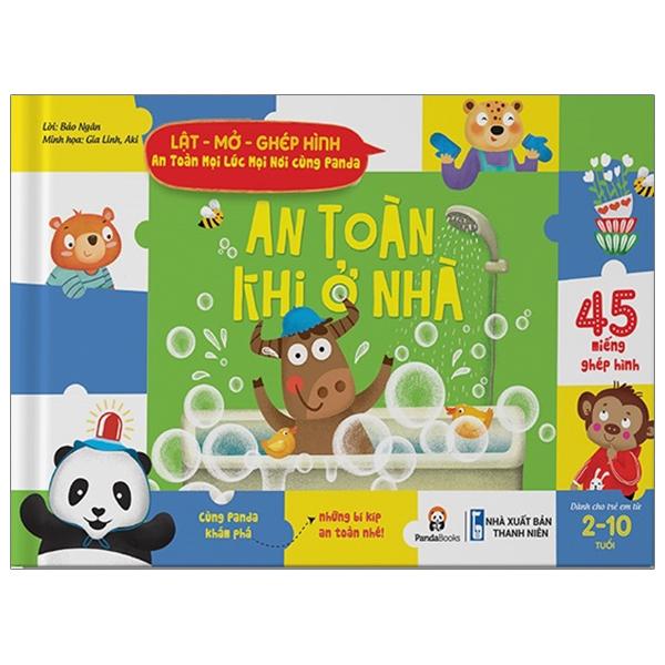 An Toàn Khi Ở Nhà Lật - Mở - Ghép Hình - An Toàn Mọi Lúc Mọi Nơi Cùng Panda