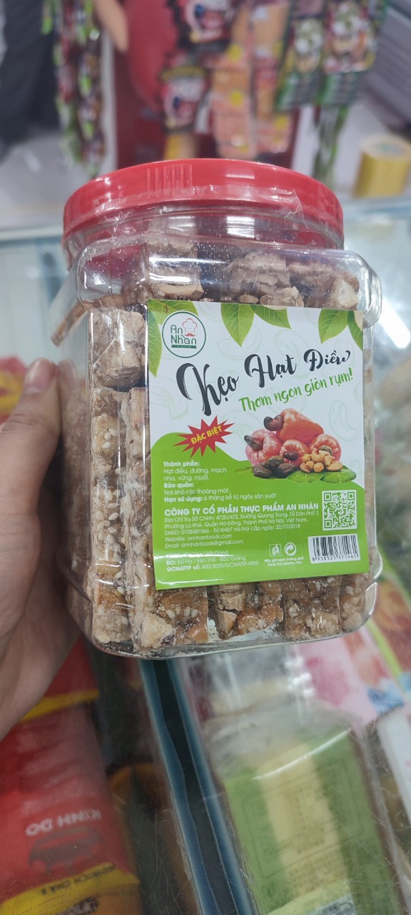 Kẹo hạt điều An Nhân 500gr