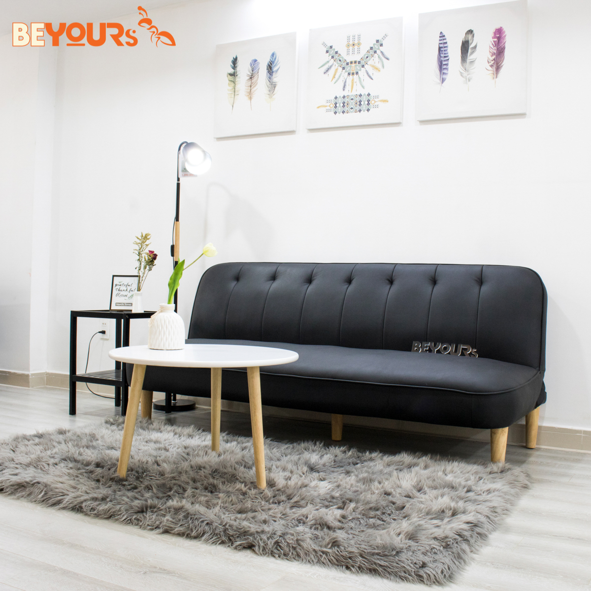 Ghế Sofa Da Thông Minh BEYOURs Bumbee Sofa Bed Giường Nằm Kiểu Hàn Lắp Ráp