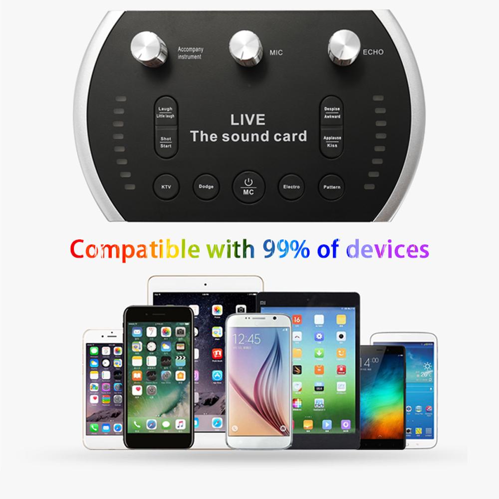 Bộ ngưng tụ có dây Micrô Chất lượng Giọng nói Âm thanh chuyên nghiệp Tai nghe USB Tai nghe Webcast Giải trí Phát trực tiếp