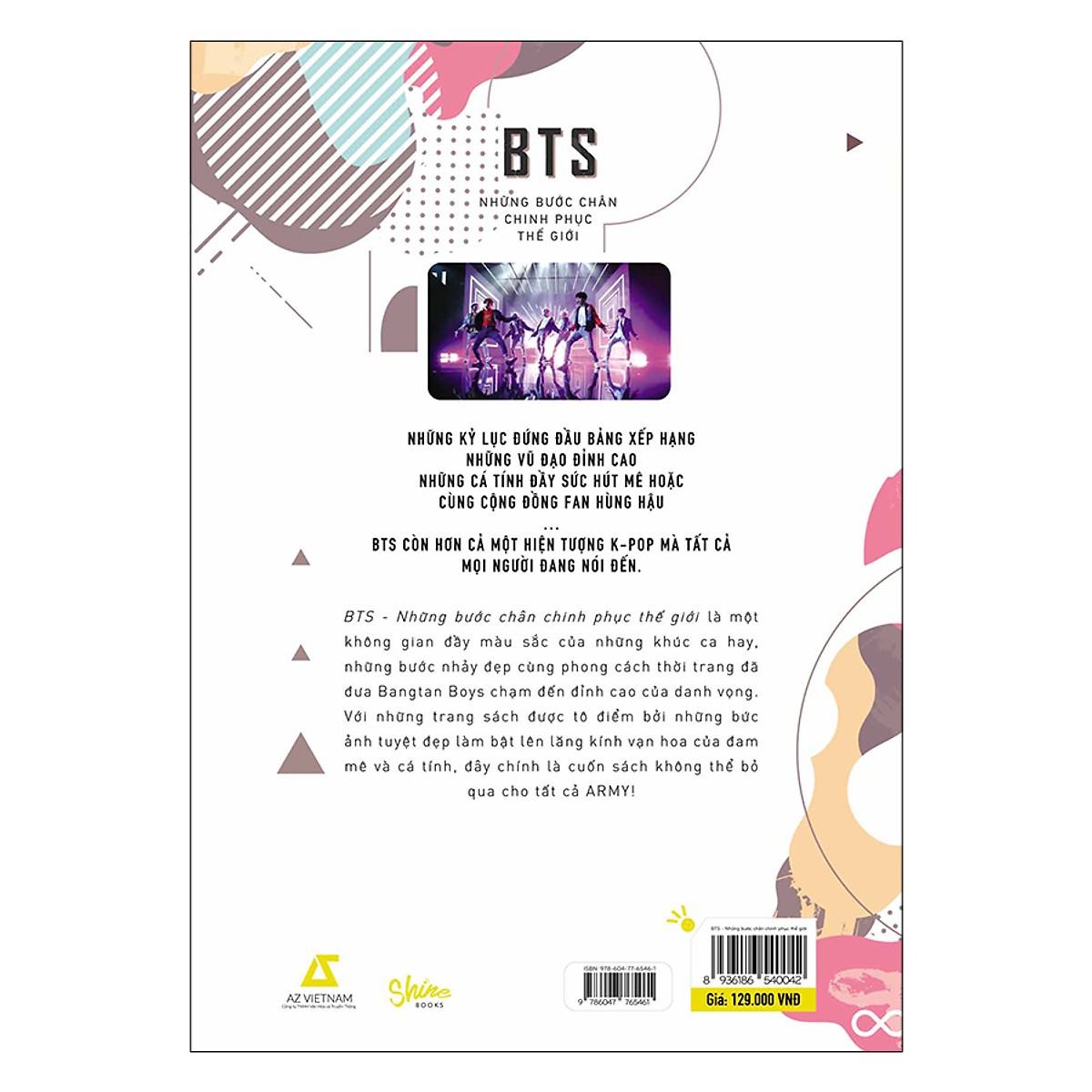 BTS Những Bước Chân Chinh Phục Thế Giới - Tặng Kèm 1 Poster + bookmark 3D Random + Sổ Tay