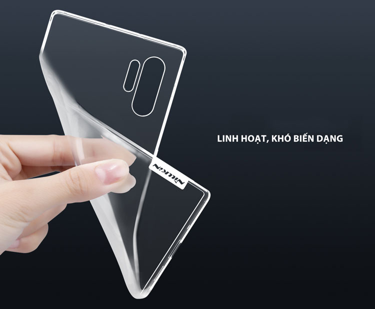 Ốp lưng dành cho Samsung Galaxy Note 10 Plus Nillkin TPU Nature - Hàng chính hãng